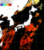 NOAA人工衛星画像:日本全域, パス=20250806 01:33 UTC