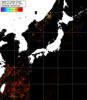 NOAA人工衛星画像:日本全域, パス=20250809 00:38 UTC