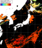 NOAA人工衛星画像:日本全域, パス=20250809 12:17 UTC