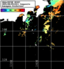NOAA人工衛星画像:神奈川県近海, 1日合成画像(2025/08/09UTC)