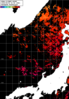 NOAA人工衛星画像:日本海, パス=20250809 00:54 UTC