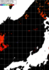 NOAA人工衛星画像:日本海, パス=20250809 11:58 UTC