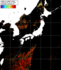 NOAA人工衛星画像:日本全域, パス=20250810 00:18 UTC