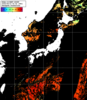 NOAA人工衛星画像:日本全域, パス=20250810 00:42 UTC