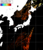 NOAA人工衛星画像:日本全域, パス=20250810 23:57 UTC