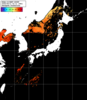 NOAA人工衛星画像:日本全域, パス=20250811 02:11 UTC