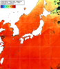 NOAA人工衛星画像:日本全域, 1週間合成画像(2025/08/05～2025/08/11UTC)