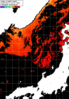 NOAA人工衛星画像:日本海, パス=20250811 00:29 UTC