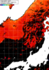 NOAA人工衛星画像:日本海, 1日合成画像(2025/08/11UTC)