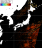 NOAA人工衛星画像:日本全域, パス=20250811 23:36 UTC