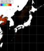 NOAA人工衛星画像:日本全域, パス=20250812 01:17 UTC