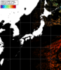 NOAA人工衛星画像:日本全域, パス=20250812 23:16 UTC