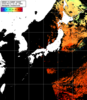 NOAA人工衛星画像:日本全域, パス=20250813 10:35 UTC