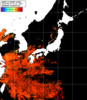 NOAA人工衛星画像:日本全域, パス=20250813 12:16 UTC