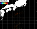 NOAA人工衛星画像:黒潮域, パス=20250813 00:56 UTC
