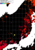 NOAA人工衛星画像:日本海, 1日合成画像(2025/08/13UTC)