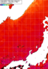 NOAA人工衛星画像:日本海, 1週間合成画像(2025/08/07～2025/08/13UTC)