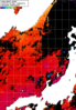 NOAA人工衛星画像:日本海, 1日合成画像(2025/08/14UTC)