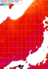 NOAA人工衛星画像:日本海, 1週間合成画像(2025/08/08～2025/08/14UTC)
