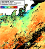 NOAA人工衛星画像:神奈川県近海, 1日合成画像(2025/08/15UTC)