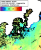 NOAA人工衛星画像:沿岸～伊豆諸島, 1日合成画像(2025/08/15UTC)