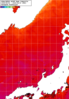 NOAA人工衛星画像:日本海, 1週間合成画像(2025/08/09～2025/08/15UTC)