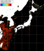 NOAA人工衛星画像:日本全域, パス=20250818 00:53 UTC