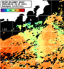 NOAA人工衛星画像:神奈川県近海, パス=20250818 10:32 UTC