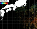 NOAA人工衛星画像:黒潮域, パス=20250817 23:13 UTC