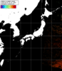 NOAA人工衛星画像:日本全域, パス=20250818 22:53 UTC