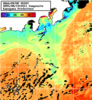 NOAA人工衛星画像:神奈川県近海, 1日合成画像(2025/08/19UTC)