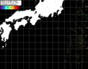 NOAA人工衛星画像:黒潮域, パス=20250818 22:53 UTC
