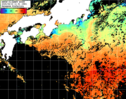 NOAA人工衛星画像:黒潮域, パス=20250819 11:51 UTC
