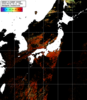 NOAA人工衛星画像:日本全域, パス=20250820 00:11 UTC