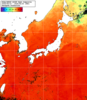 NOAA人工衛星画像:日本全域, 1週間合成画像(2025/08/14～2025/08/20UTC)