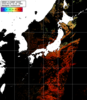 NOAA人工衛星画像:日本全域, パス=20250820 23:50 UTC