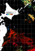 NOAA人工衛星画像:親潮域, 1日合成画像(2025/08/22UTC)