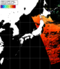 NOAA人工衛星画像:日本全域, パス=20250824 10:09 UTC