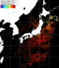 NOAA人工衛星画像:日本全域, パス=20250825 23:47 UTC