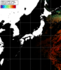 NOAA人工衛星画像:日本全域, パス=20250827 23:06 UTC