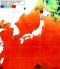 NOAA人工衛星画像:日本全域, 1週間合成画像(2025/08/23～2025/08/29UTC)