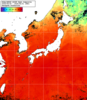 NOAA人工衛星画像:日本全域, 1週間合成画像(2025/08/25～2025/08/31UTC)