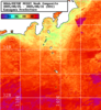 NOAA人工衛星画像:神奈川県近海, 1週間合成画像(2025/08/25～2025/08/31UTC)