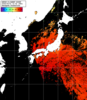NOAA人工衛星画像:日本全域, パス=20250901 10:42 UTC
