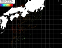 NOAA人工衛星画像:黒潮域, パス=20250901 01:04 UTC