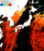 NOAA人工衛星画像:日本全域, 1日合成画像(2025/09/02UTC)