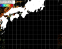 NOAA人工衛星画像:黒潮域, パス=20250903 00:21 UTC