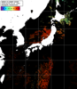 NOAA人工衛星画像:日本全域, パス=20250904 00:01 UTC