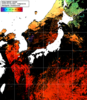 NOAA人工衛星画像:日本全域, 1日合成画像(2025/09/04UTC)