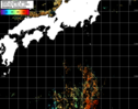 NOAA人工衛星画像:黒潮域, パス=20250904 00:01 UTC